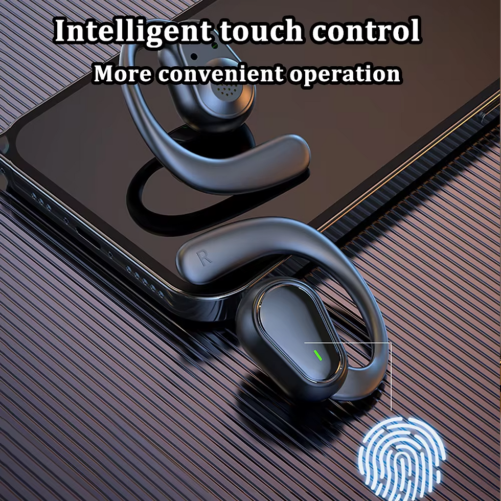 Thumbnail: Wireless earbuds with touch control