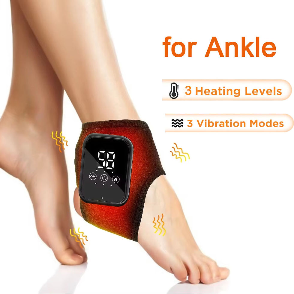 Thumbnail: Ankle heating wrap with 3 heating levels and 3 vibration modes.
