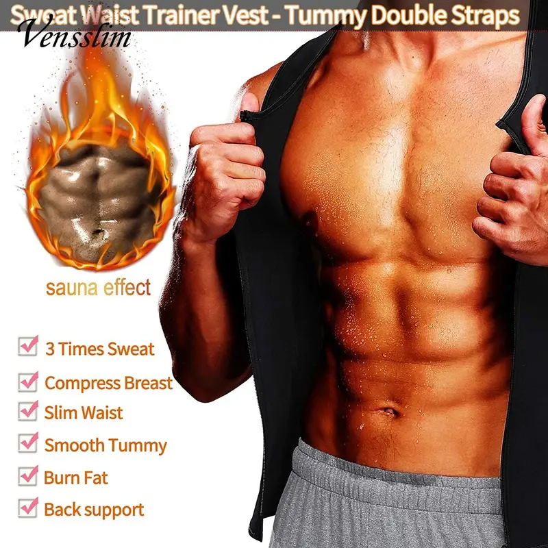 Thumbnail: Sweat waist trainer vest with sauna effect, from Zantra07