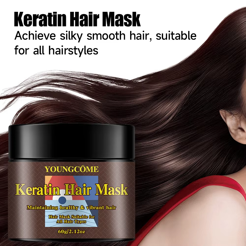 Keratin Hair Mask by YOUNGCOME for silky smooth hair
