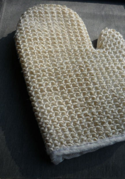 Sisal bath Mitt