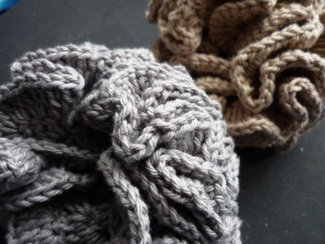 Thumbnail: Cotton Hand Crocheted Pouff