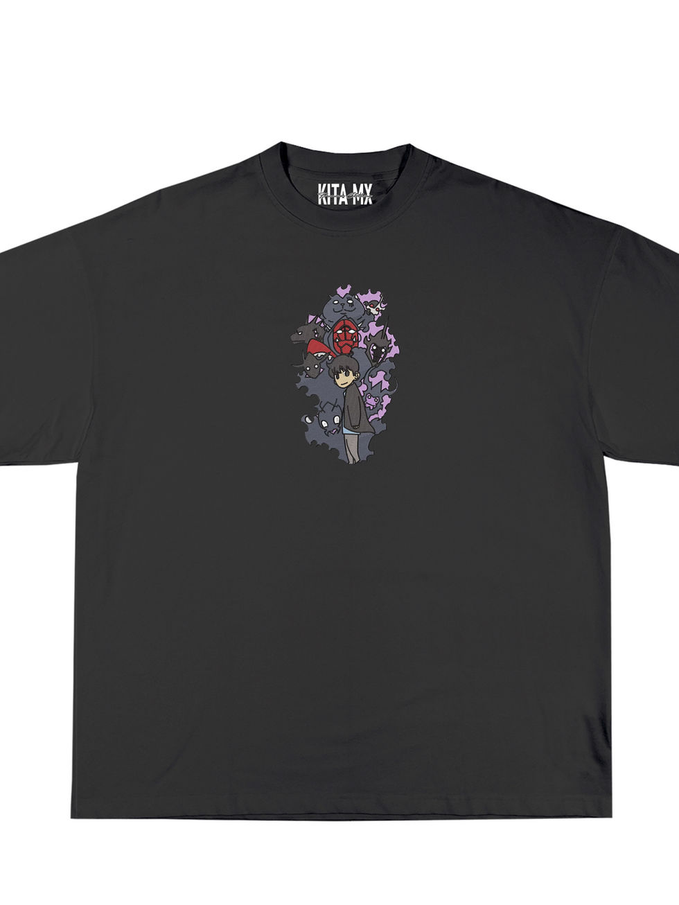 SOLO LEVELING ANIME MERCH OVERSIZE T-SHIRT HOODIE SOLO LEVELING Sung Jin-woo Solo Leveling