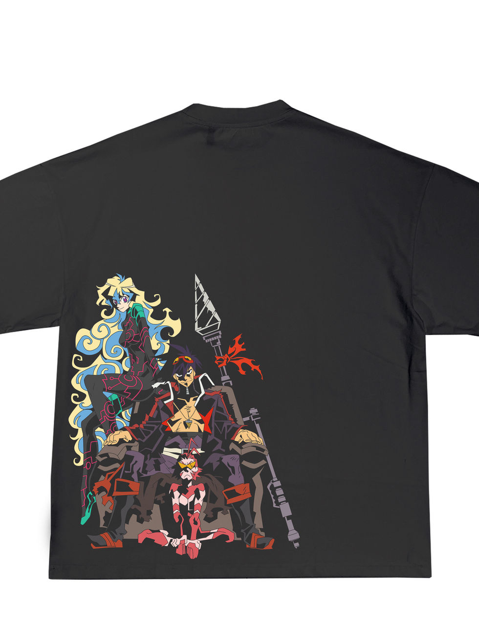Gurren Lagan Anime Oversize T Shirt