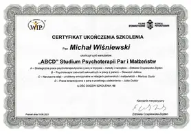 Psycholog Kraków, psycholog Michał Wiśniewski, psychoterapeuta Kraków, seksuolog Kraków, psychoterapia Kraków