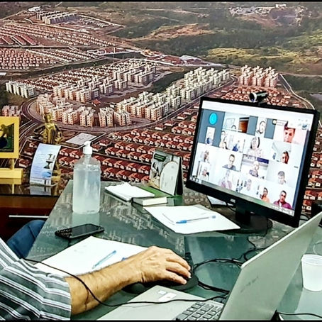 Romero promove vídeoconferência com 41 prefeitos da Macrorregião de Saúde do Estado