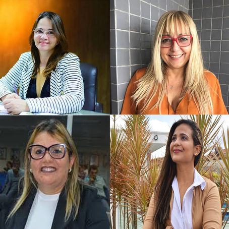 O perfil das quatro mulheres mais citadas na disputa eleitoral em Campina Grande