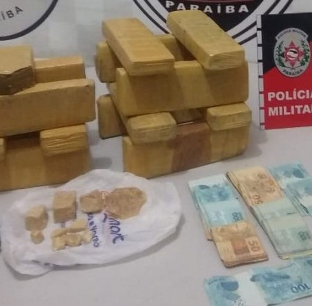 Polícia Militar desarticula esquema do tráfico que funcionava em um bar do Litoral Norte da Paraíba