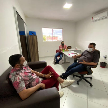 Rafafá se reúne com Associação de Quadrilhas Juninas de Campina Grande