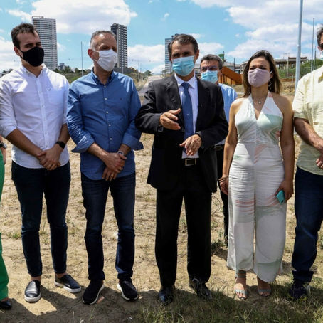 Romero Rodrigues inaugura Alça Leste, em forma de carreata