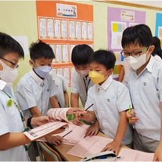 月圓校園燈籠圓　燈謎競猜傳統傳