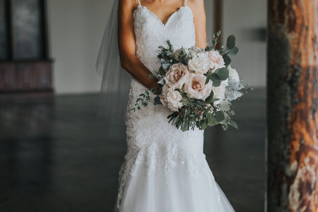 Whitney & Daniel | McKinney Cotton Mill | Industrial Chic Wedding