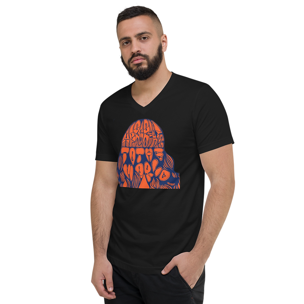 Thumbnail: Afrobeatstotheworld V-Neck T-Shirt