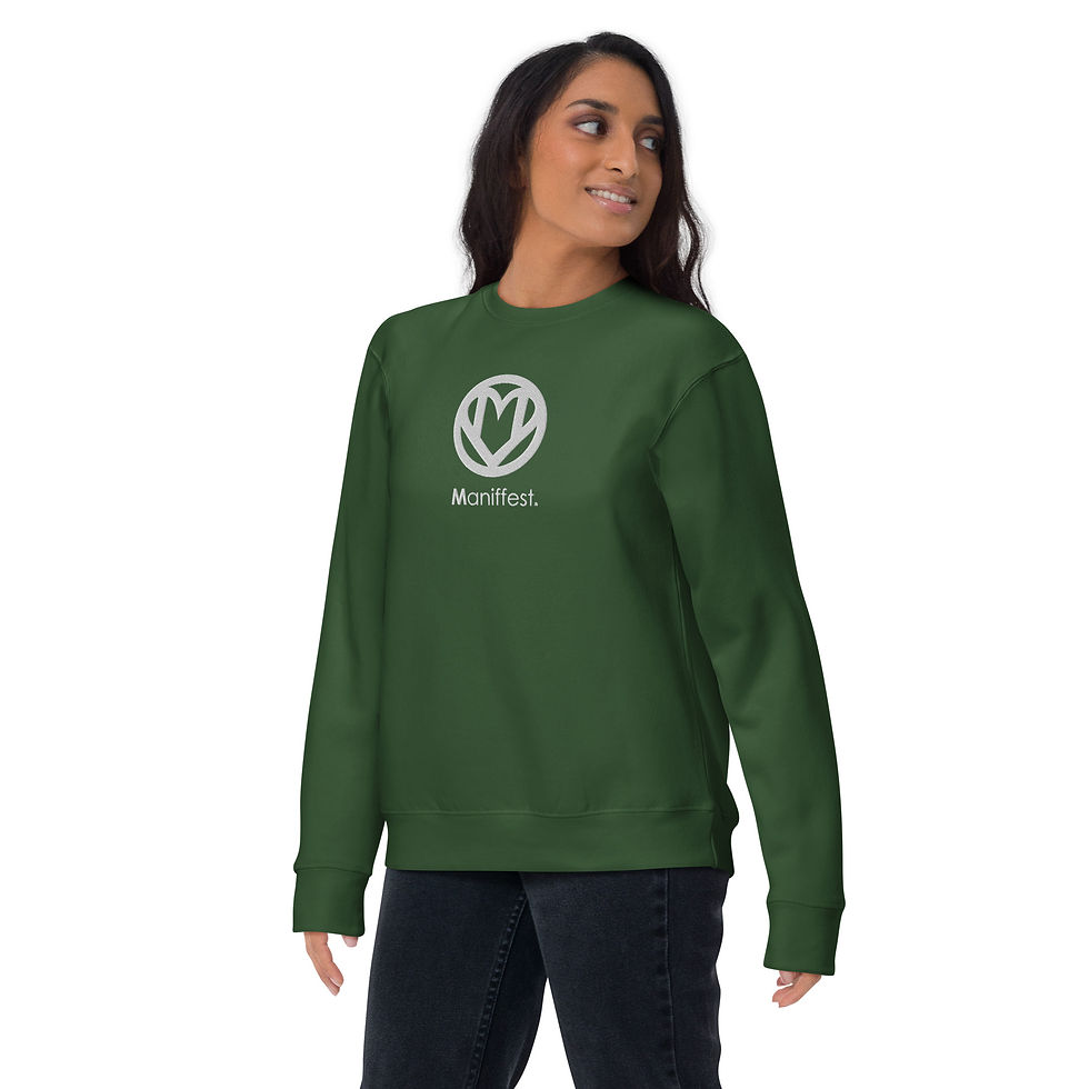 Thumbnail: Maniffest Premium Embroidered Logo Sweatshirt