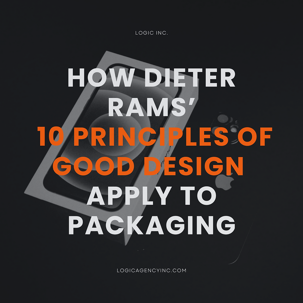 How Dieter Rams' 10 Principles of Good Design Apply to Packaging Design