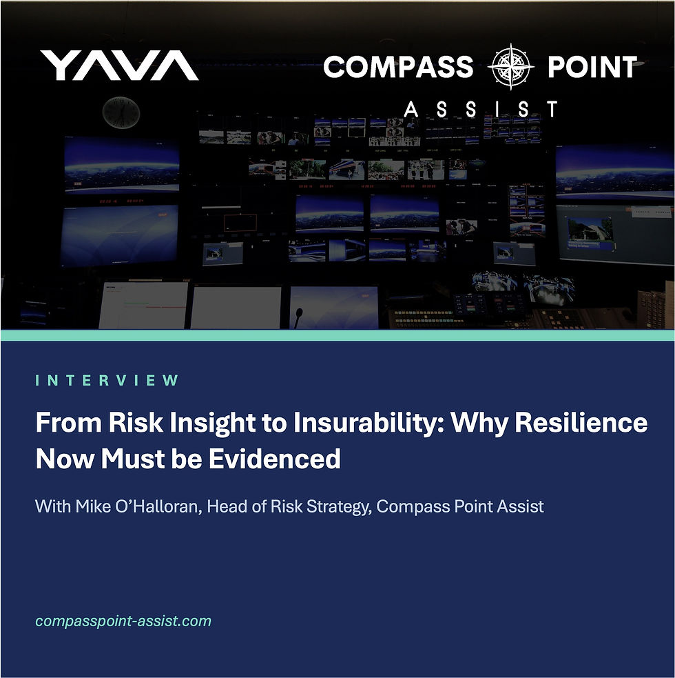 Control room team monitoring operational risk and resilience systems in real time