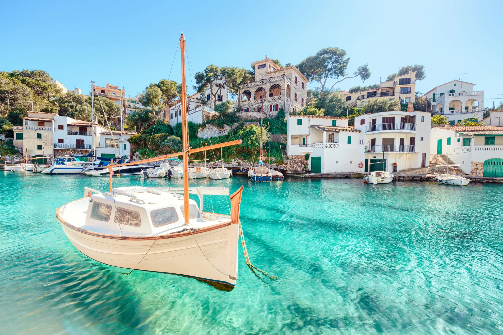 A fisherman little town in Spain