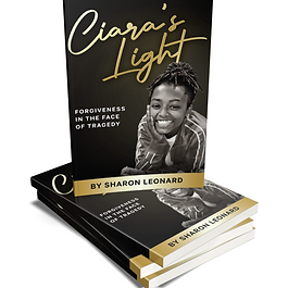 stack of Ciara's Light books
