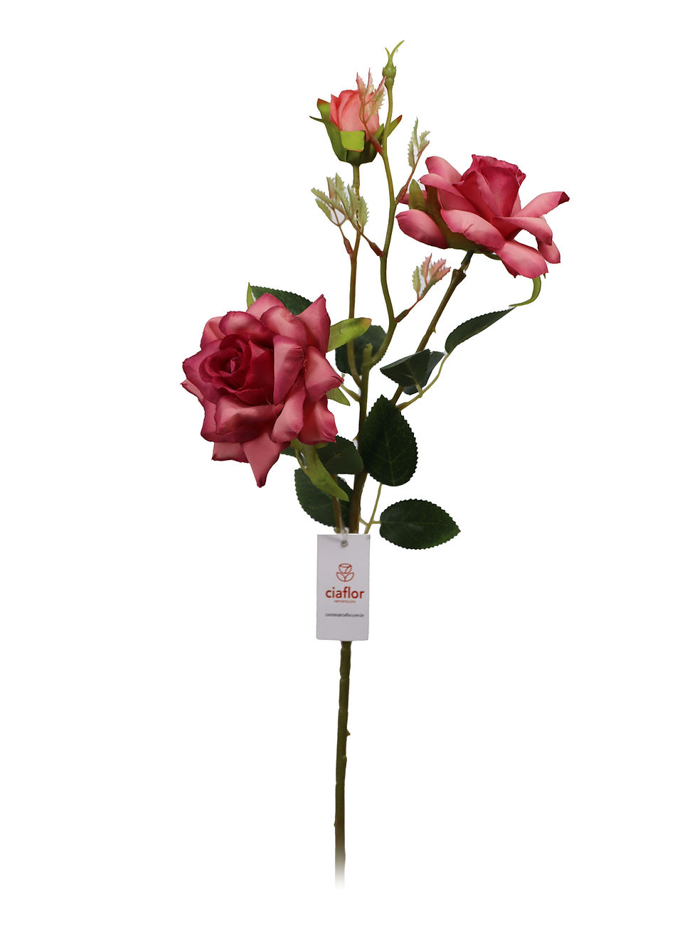 Miniatura: HASTE COM 3 FLORES 83CM