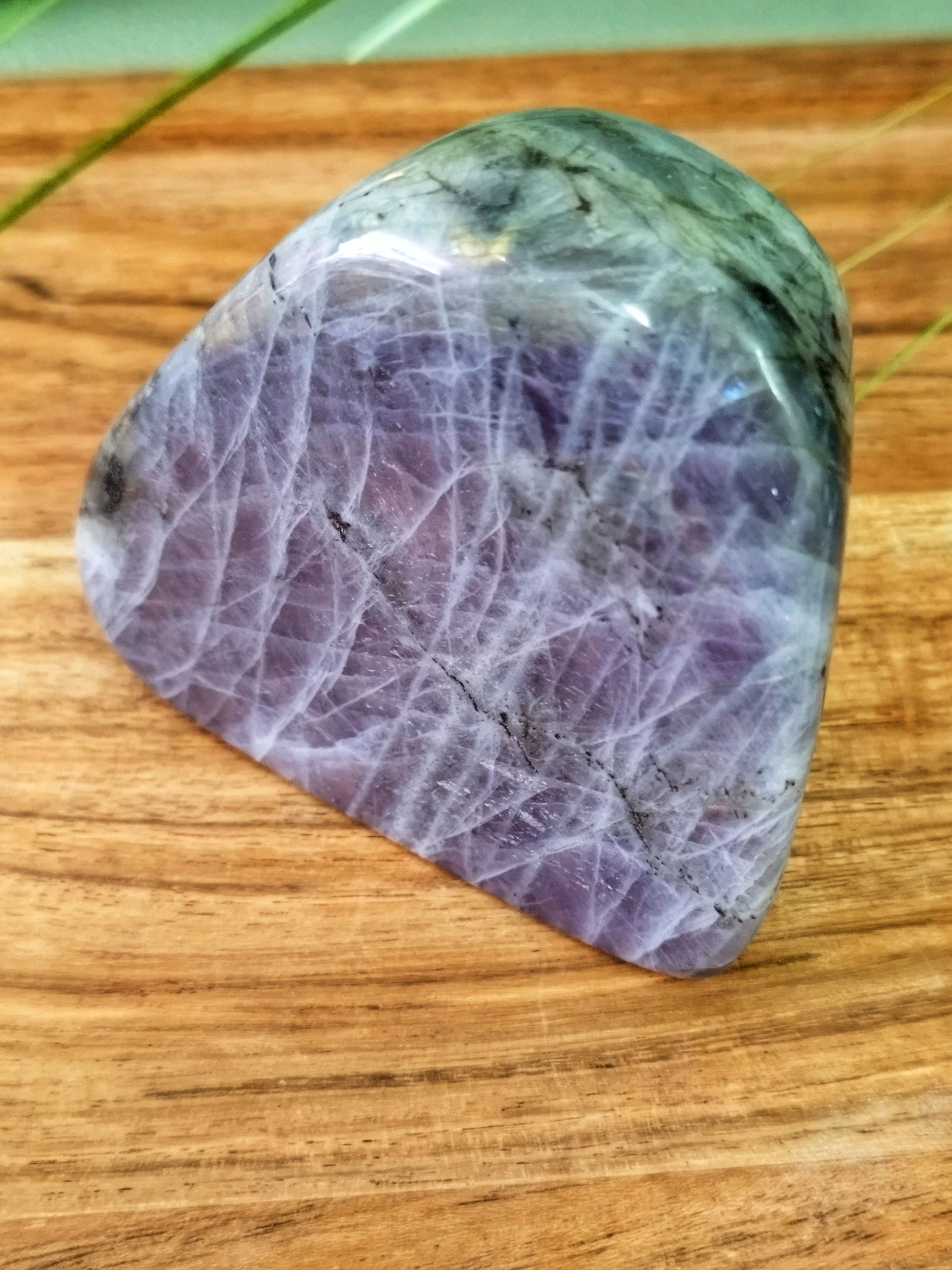 Labradorite rose forme libre