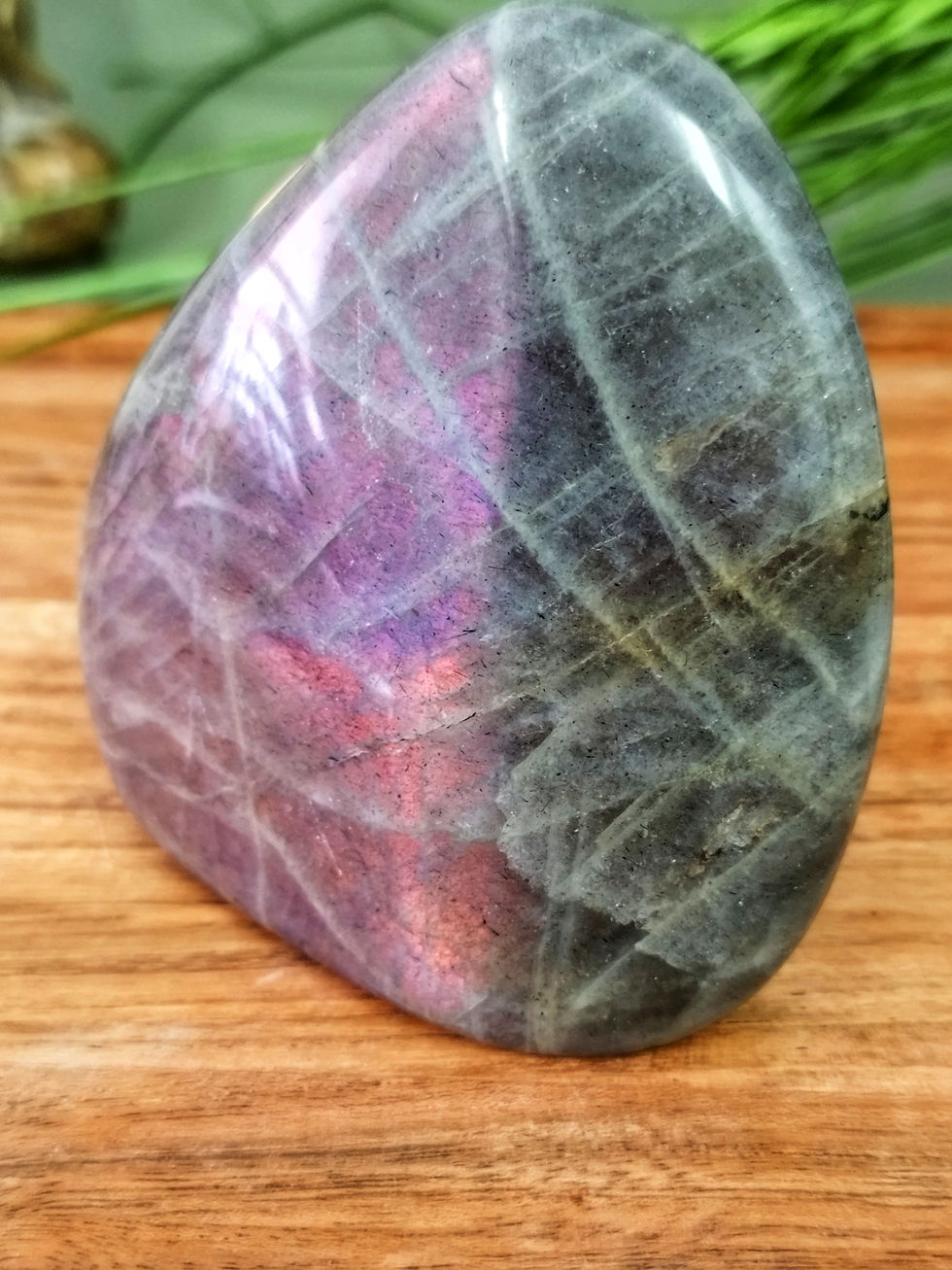 Miniature : Labradorite rose forme libre
