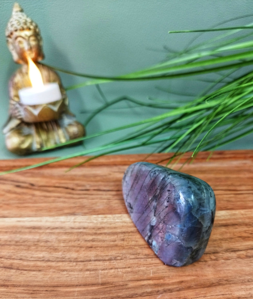 Miniature : Labradorite rose forme libre