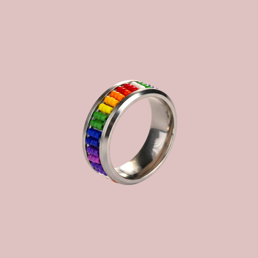 Pride Fidget Ring (size 9)