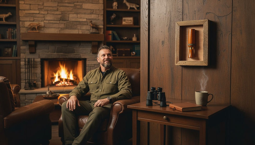 Thumbnail: Framed Medium Duck Calls