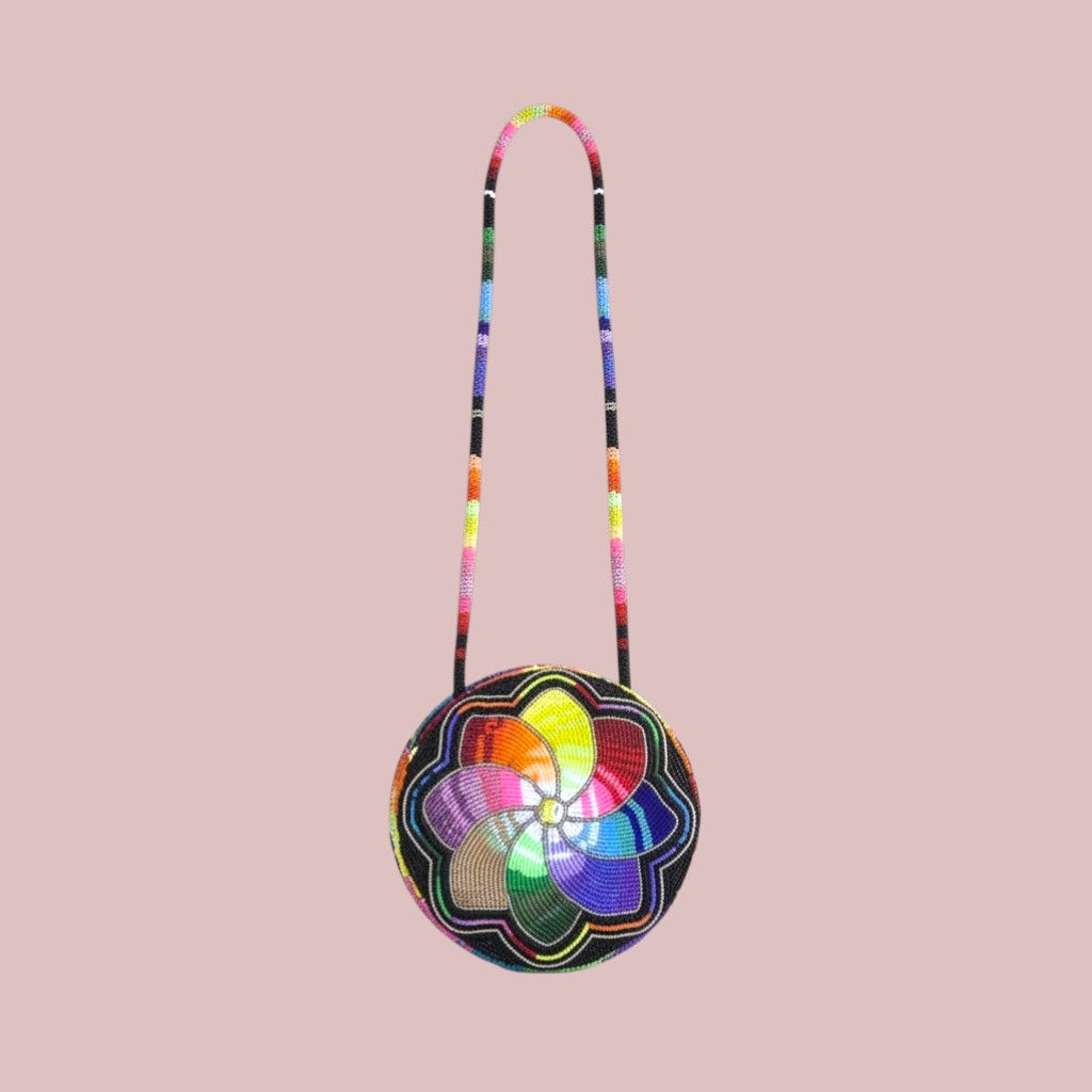 Rainbow Flower Medallion