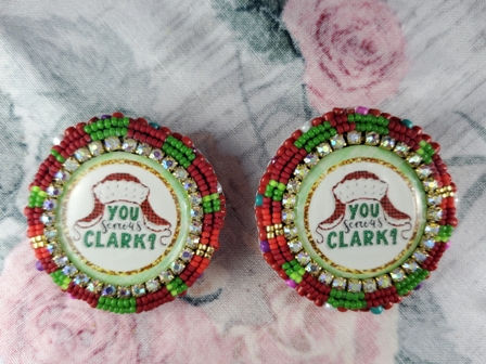 Christmas vacation earrings