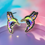 Thumbnail: Rainbow Hummingbird Earrings