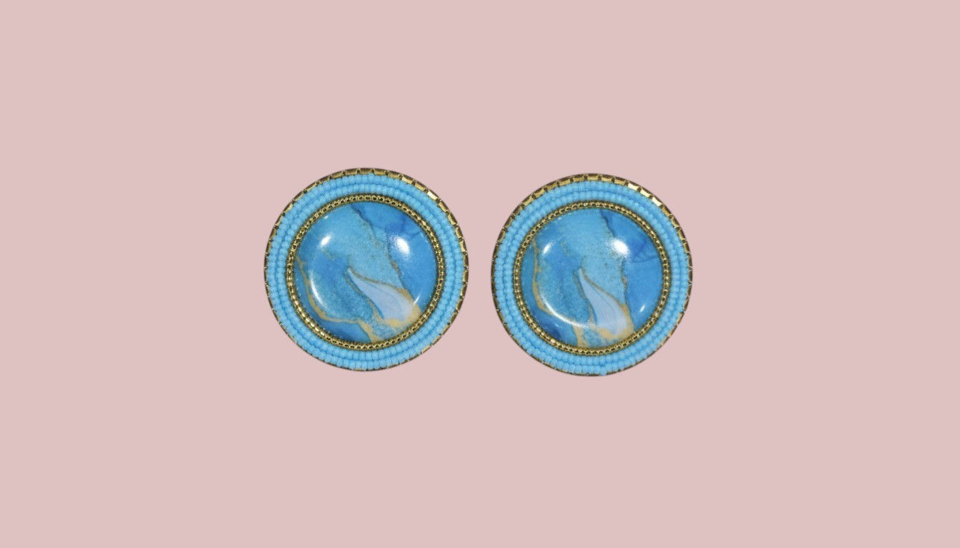 Blue Earrings