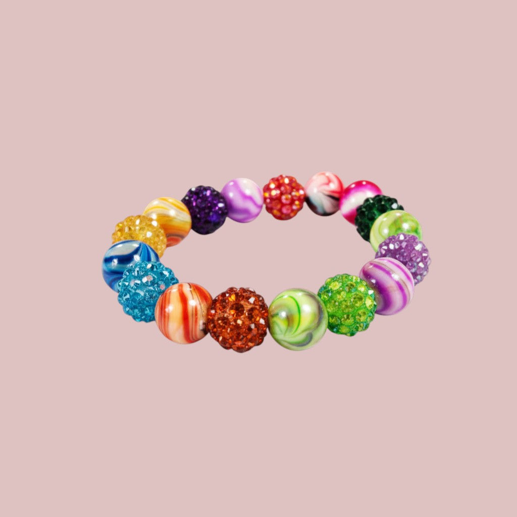 Rainbow Bling Bracelet – Large