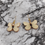 Thumbnail: Wood Butterflies Earrings