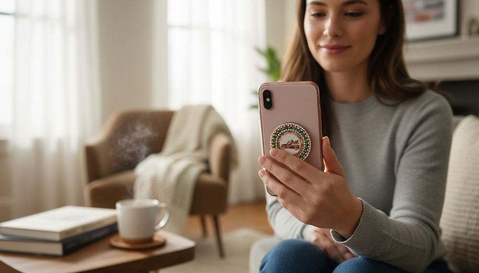 Thumbnail: Christmas Truck Popsocket