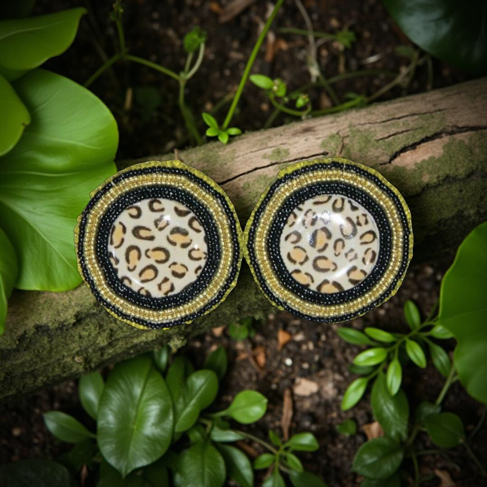 On the prowl earrings