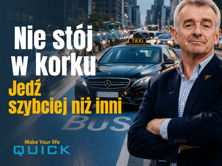 Jak ominąć korki w mieście? Historia, która zmienia sposób myślenia o transporcie