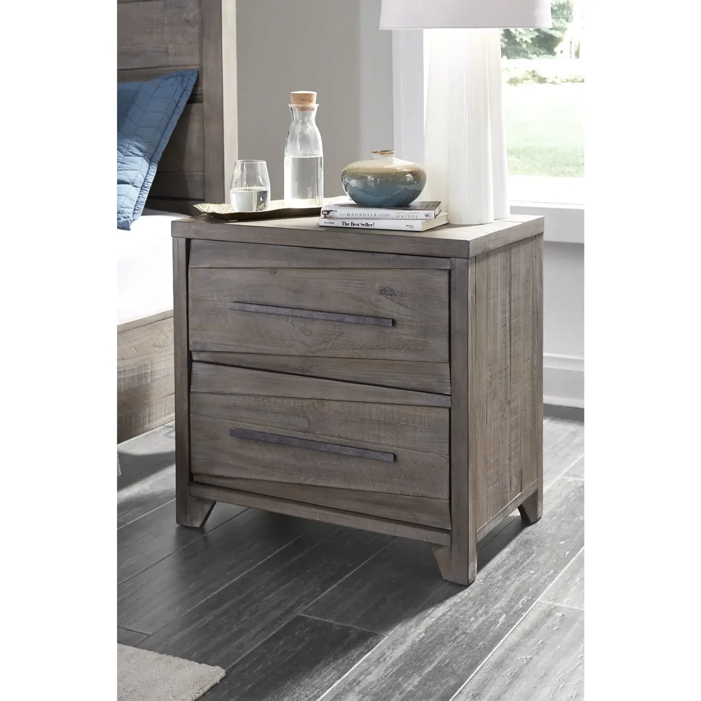 Hearst Nightstand - Sahara Tan