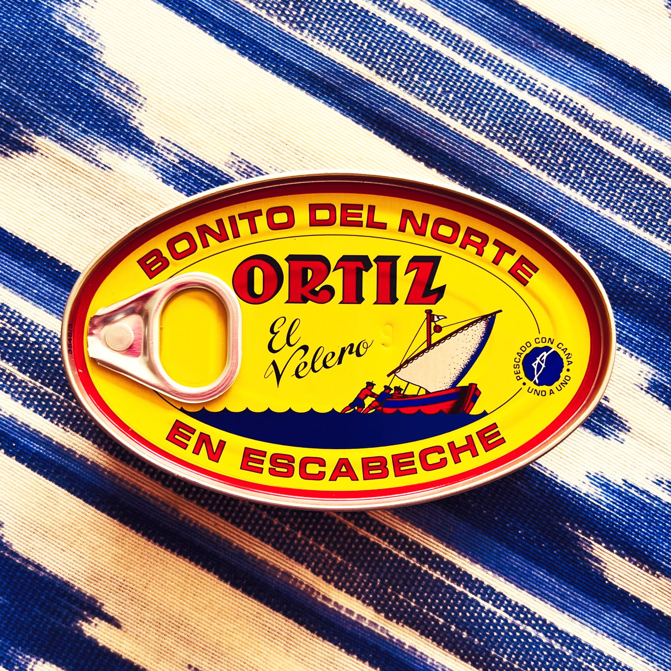 Fischkonserve Ortiz Weißer Thunfisch Vorderansicht