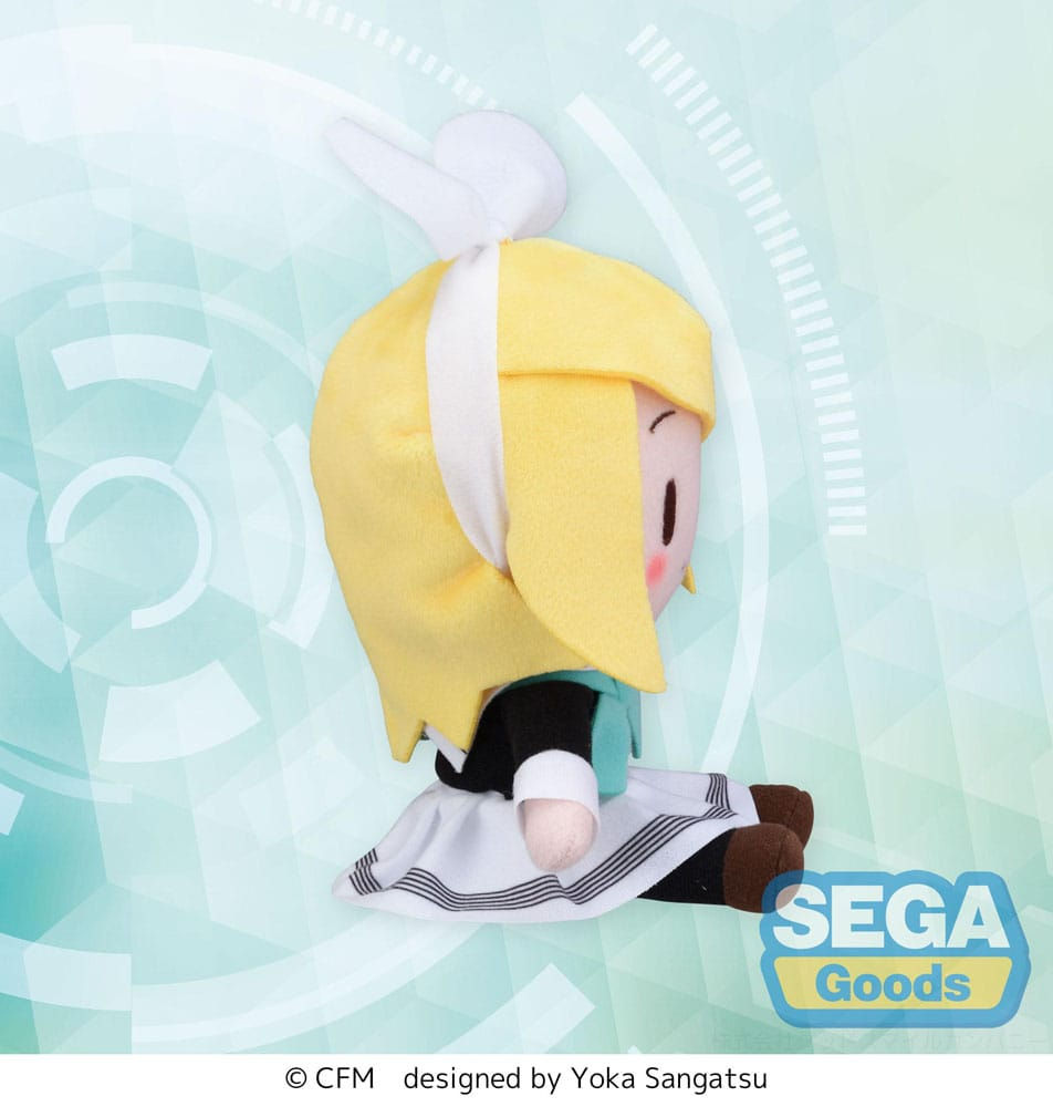 Thumbnail: Character Vocal Series 02: Kagamine Rin/Len Fuwa Petit Mini Plush Figure Kagamin