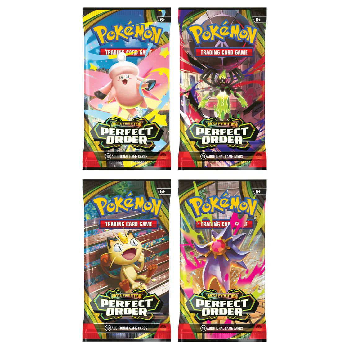 Pokemon Mega Evolution 3: Perfect Order booster pack