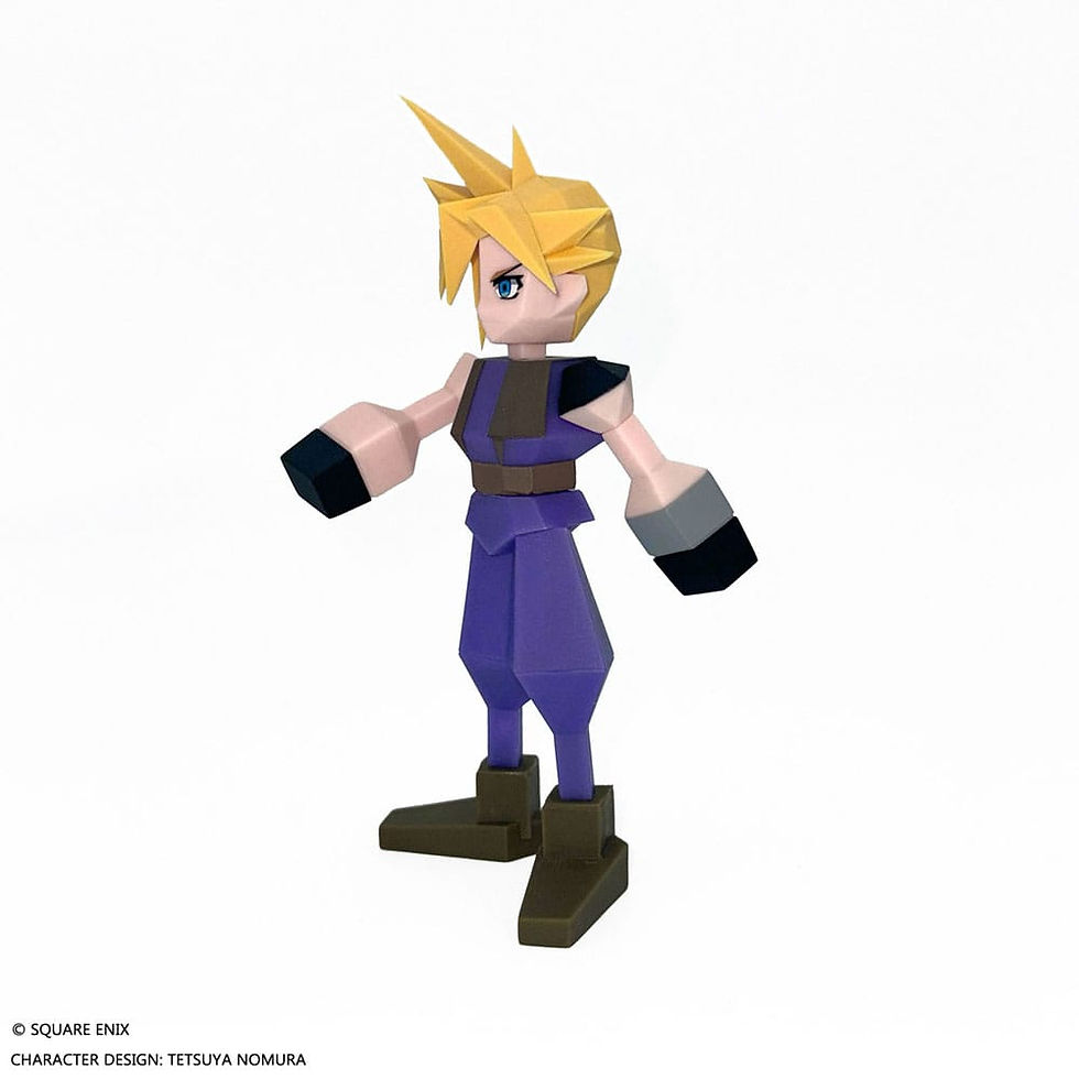 Thumbnail: Final Fantasy VII Polygon Vinyl Figure Cloud Strife 15 cm