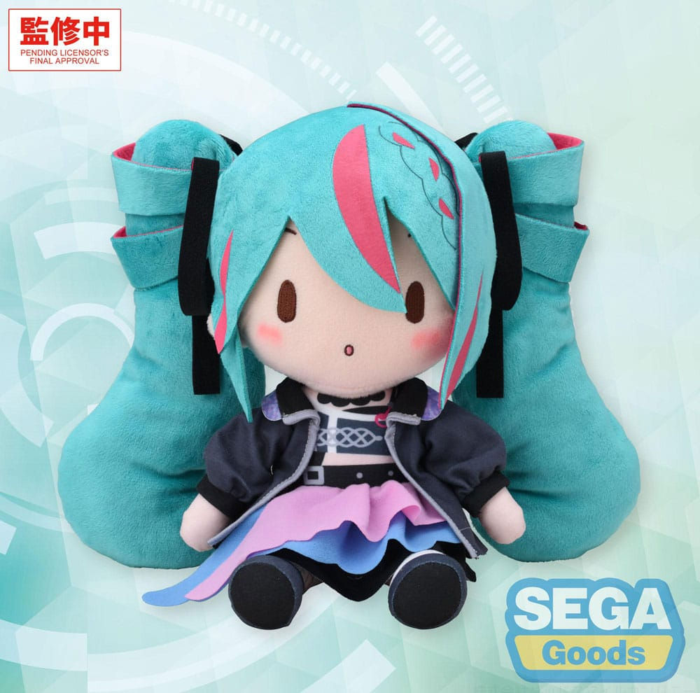 Character Vocal Series 01: Hatsune Miku Fuwa Petit Plush Figure Punk! 22cm