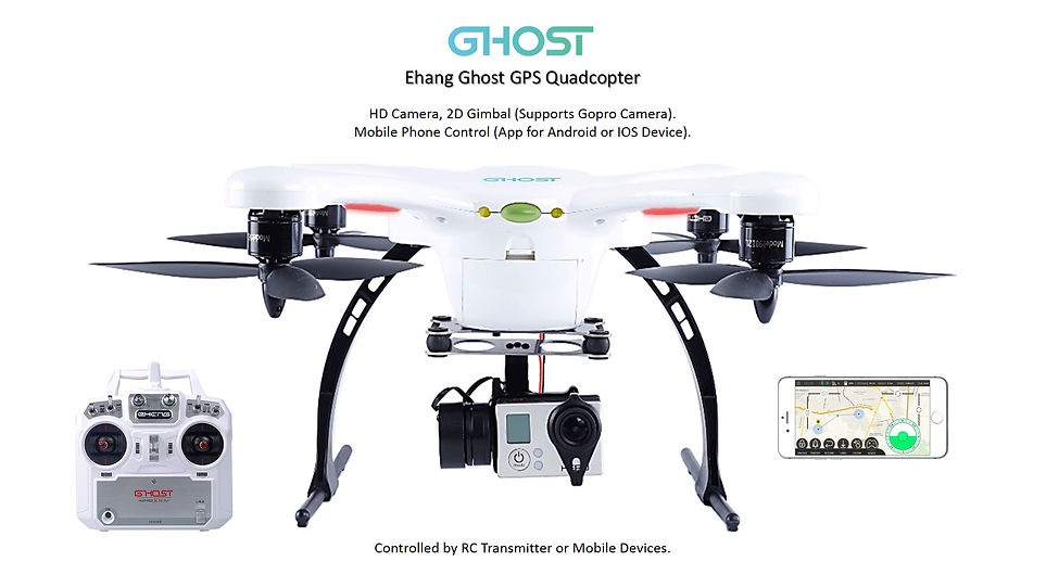 Ehang Ghost, Ehang Ghost Drone, Ehang Ghost Quadcopter, QuadsForFun