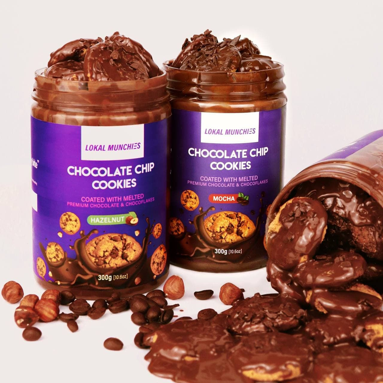 CHOCOLATE CHIP COOKIES HAZELNUT/MOCHA