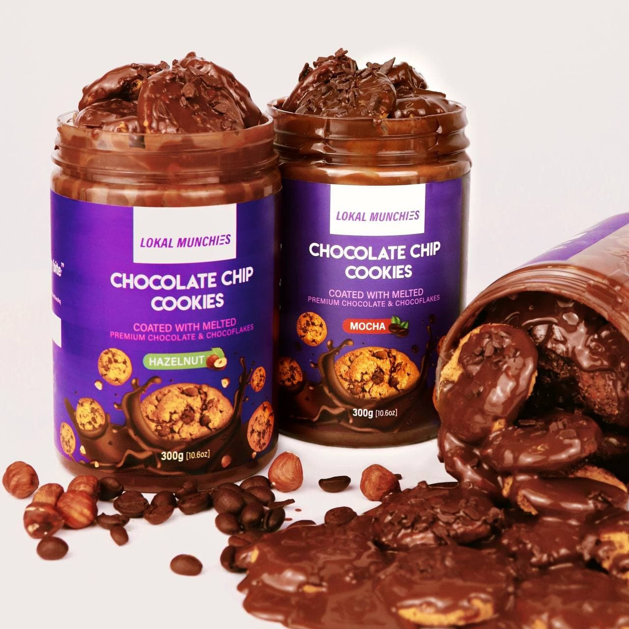 CHOCOLATE CHIP COOKIES HAZELNUT/MOCHA