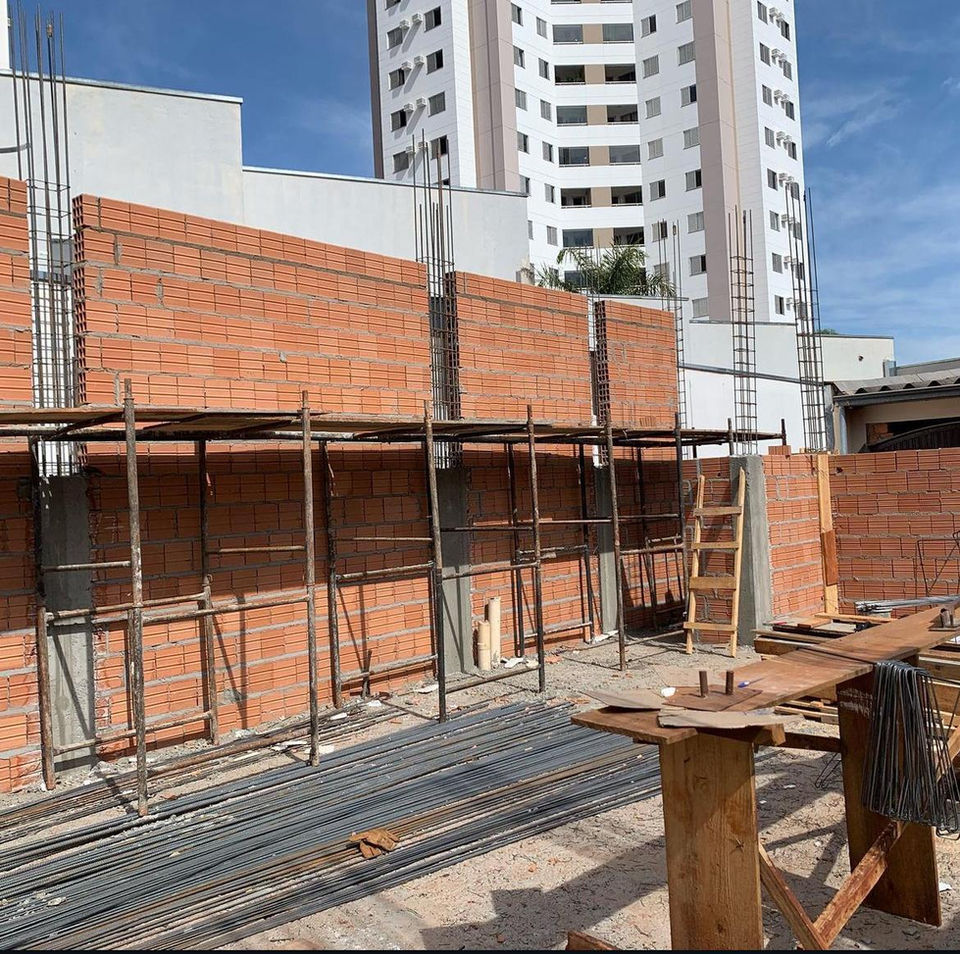 construção de edifício