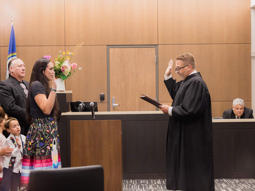 LCO Tribal Member Sworn In as New Sawyer County Judge; A First in County's History