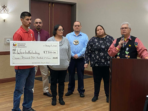 NATIVE NEWS: Mole Lake Donates $99,365.63 to Organizations and Local Townships