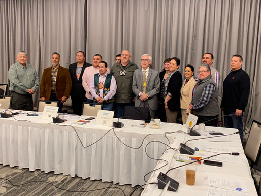 LCO Leaders Attend State of the Tribes and Many Meetings with State Officials